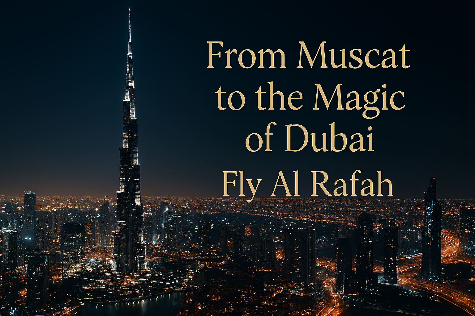 Flights from Muscat to Dubai 2 Flights from Muscat to Dubai