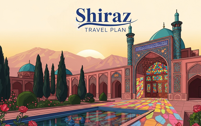 Shiraz travel plan 1 Shiraz travel plan