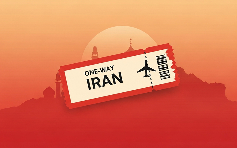One-way Iran Ticket