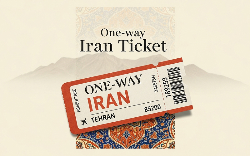 One-way Iran Ticket 1 One-way Iran Ticket