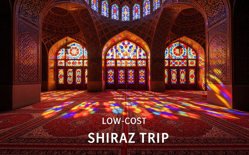 Low-cost Shiraz trip