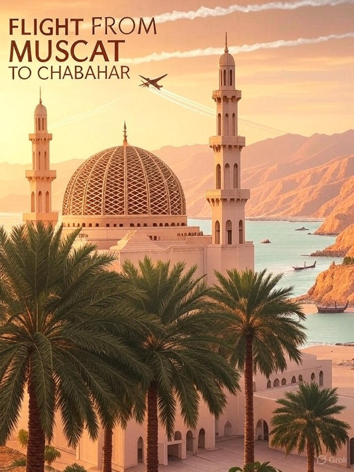 Chabahar Flight from Muscat 4 Chabahar Flight from Muscat