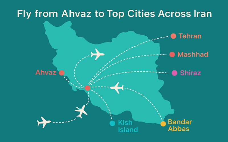 Ahvaz flights 2 Ahvaz flights