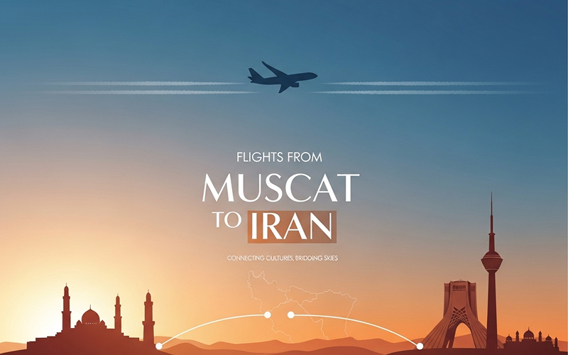 Flights from Muscat to Iran 3 Flights from Muscat to Iran