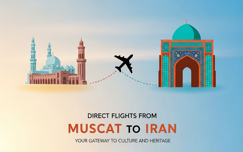 Direct Flights from Muscat to Iran