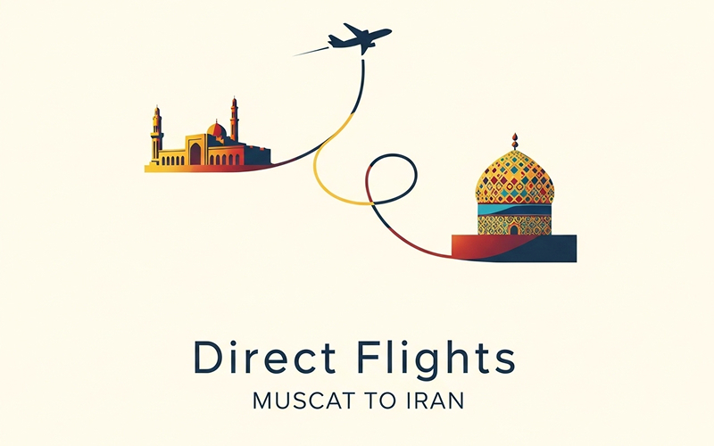 Direct Flights from Muscat to Iran