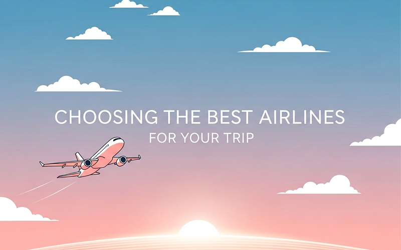 Choosing the Best Airlines for Your Trip 1 choosing the best airlines for your trip