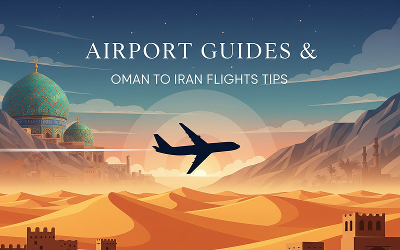 Airport Guides and Oman to Iran Flights Tips